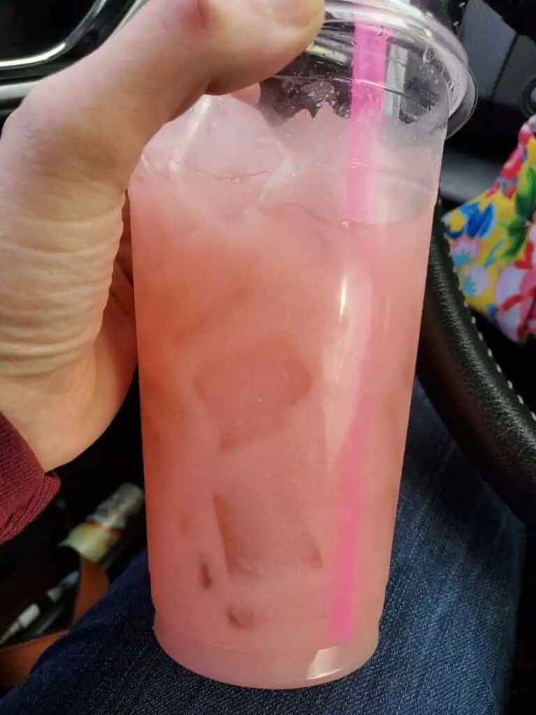 Strawberry Passion Lemonade Tea"