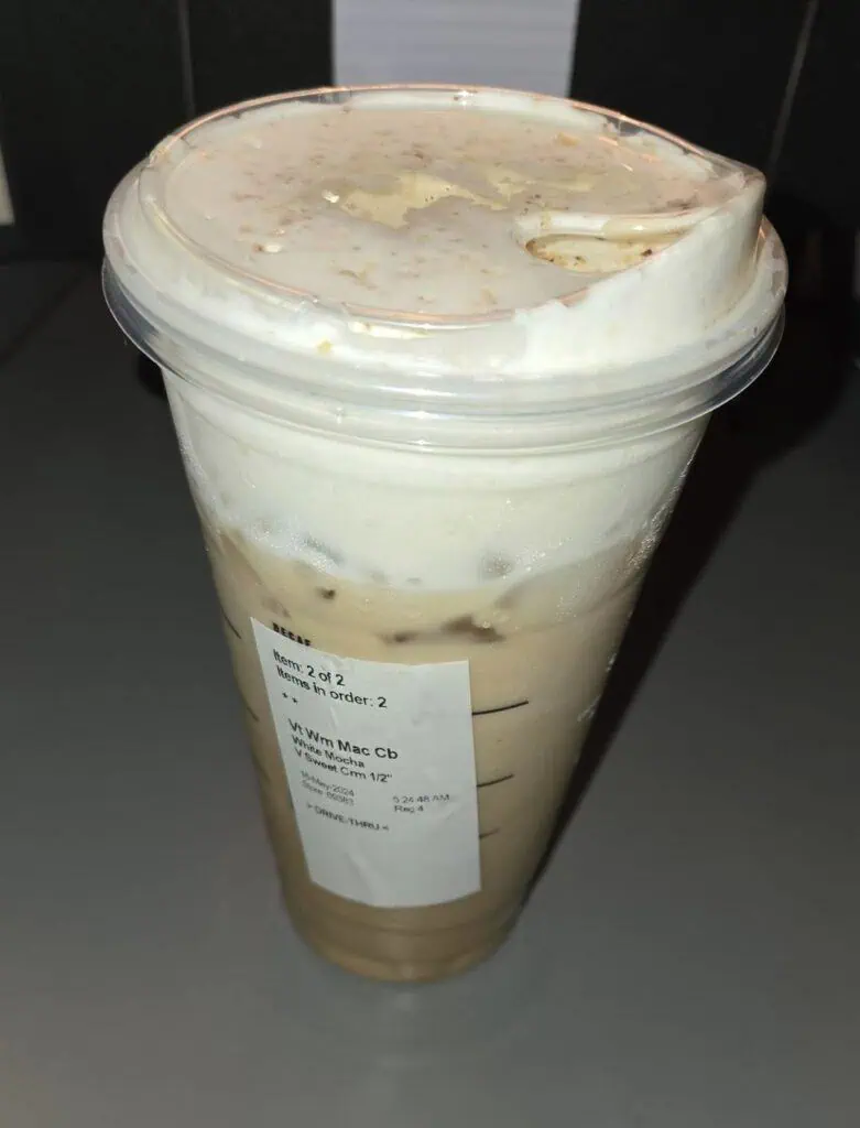 White Chocolate Macadamia Nut Cold Brew