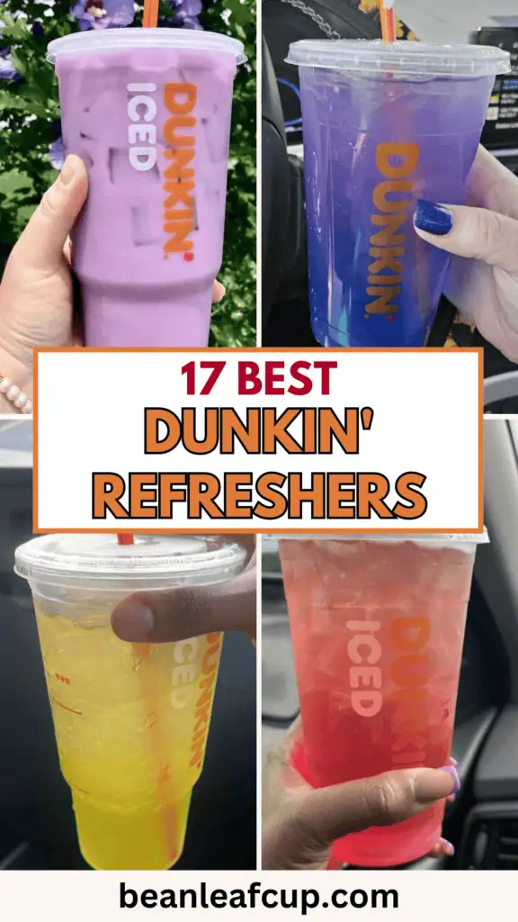 best dunkin refresher