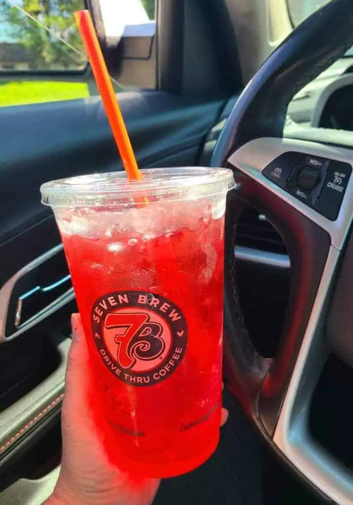 blackberry, sf strawberry green tea
