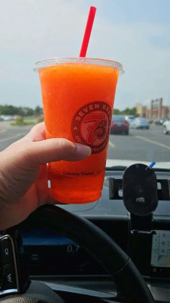 blood orange fizz