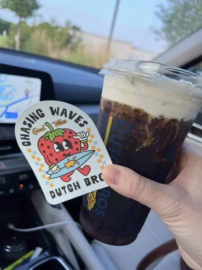 cold brew with sf vanilla and extra soft top