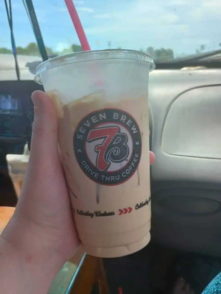 medium iced sweet and salty with vanilla