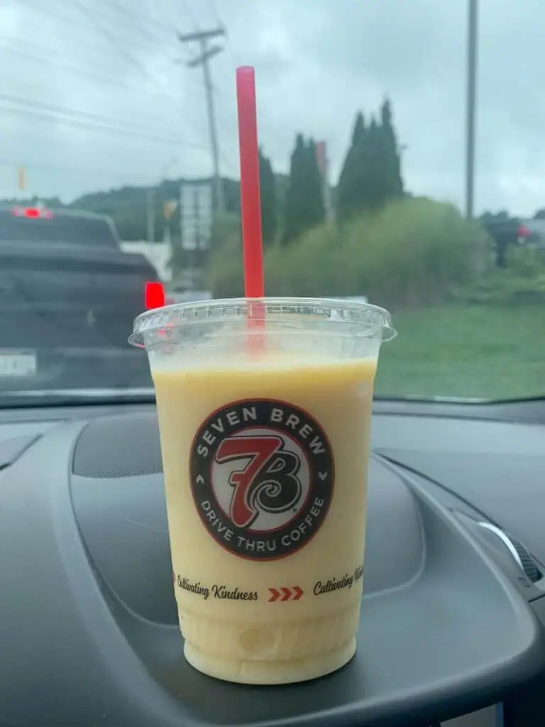 peach smoothie