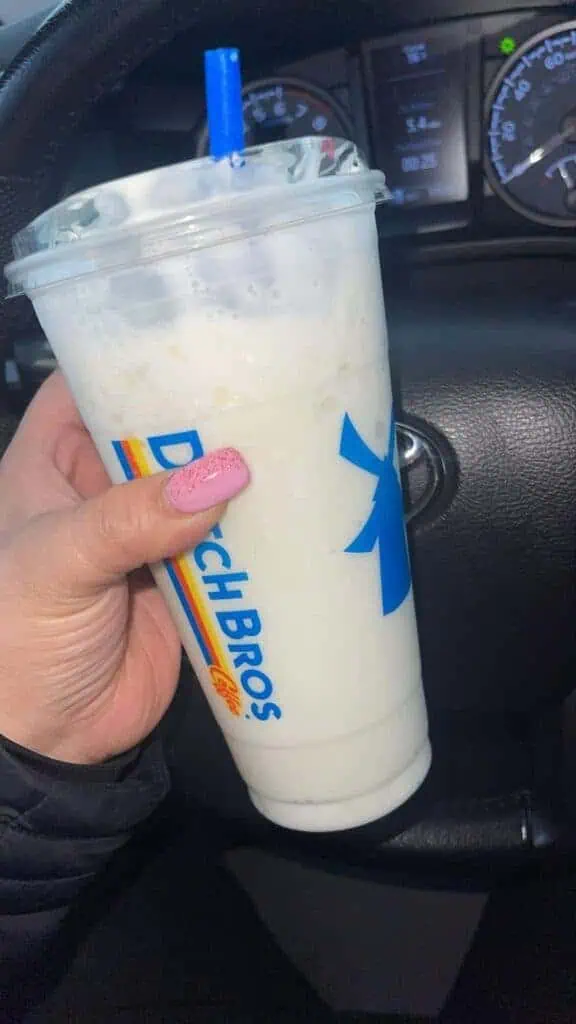 pineapple and coconut frost