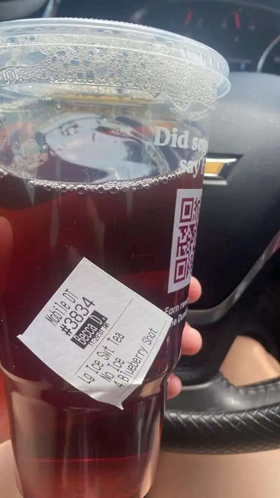 Blueberry Sweet Tea