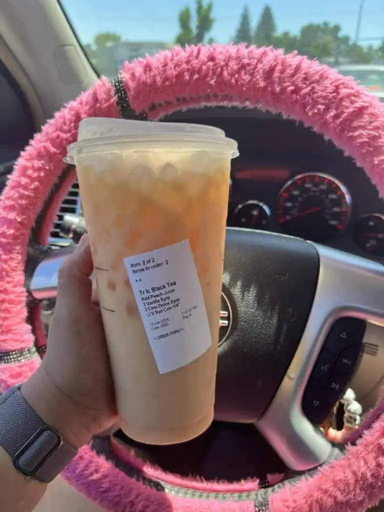 Peachy Vanilla Cinnamon Black Tea