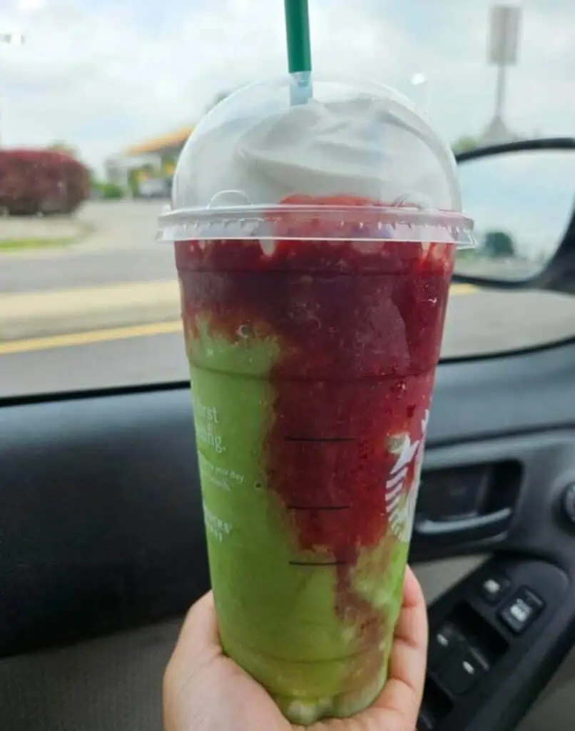 Double Blended Strawberry Matcha
