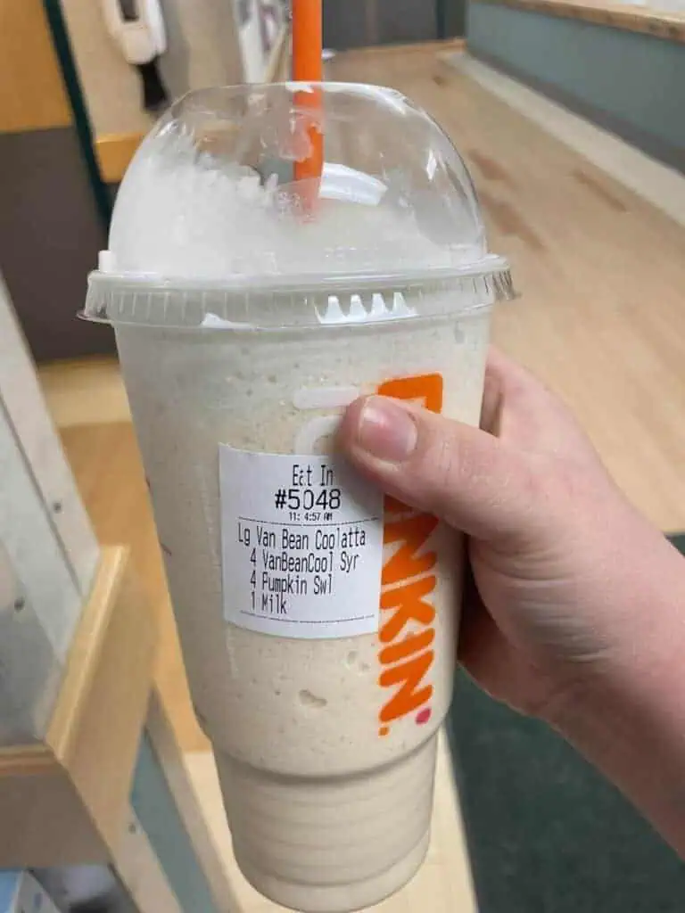 Pumpkin Vanilla Coolatta