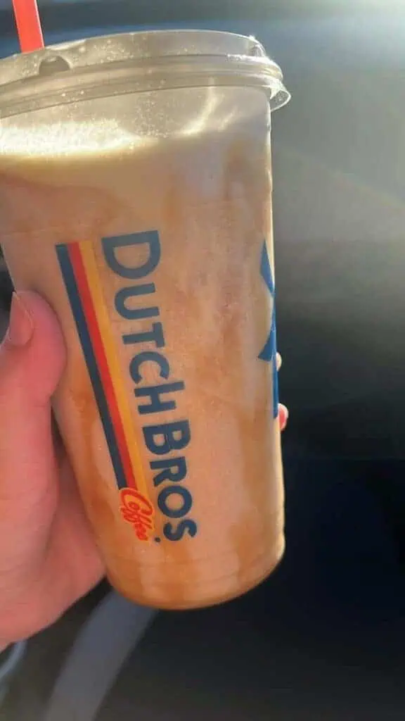 Banana cream pie freeze with banana soft top