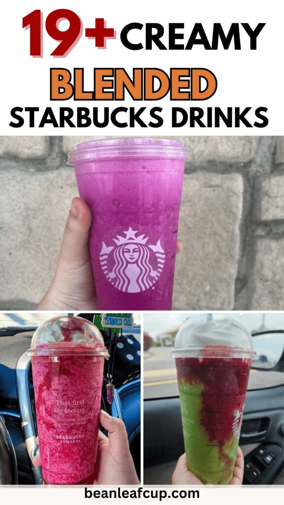 Blended Starbucks Drinks 