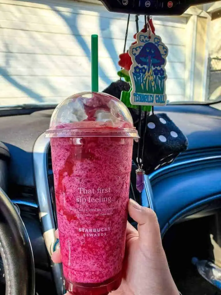 Blended Strawberry  Mango Dragonfruit