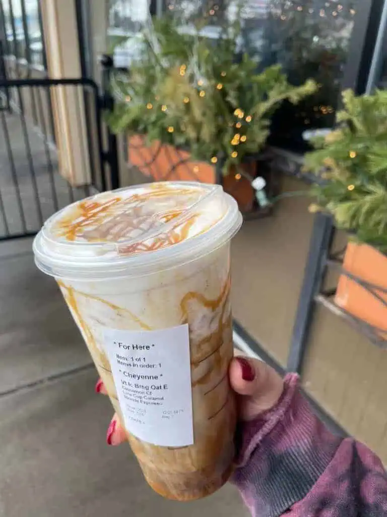 Caramel Cinnamon Roll Shaken Espresso