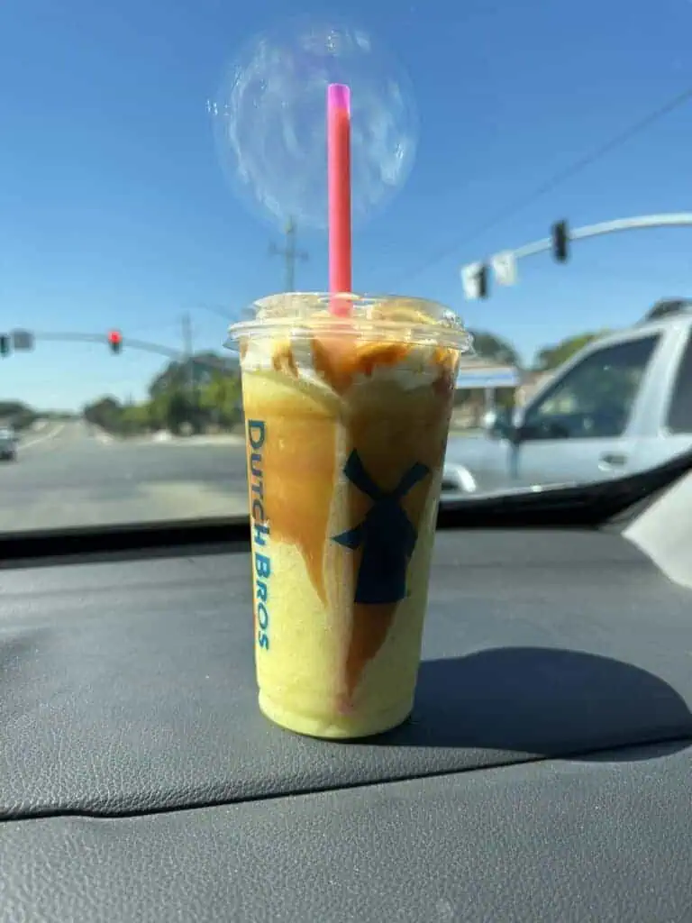 Carmel apple smoothie