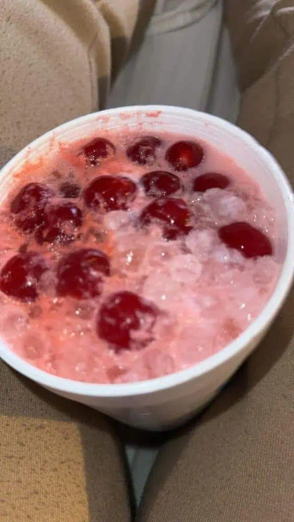 Cherry Cream Fizz