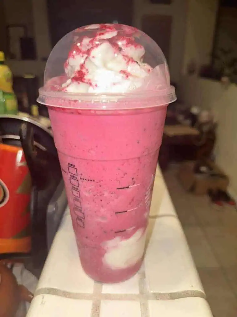 Dragon Mango Cream Frappe