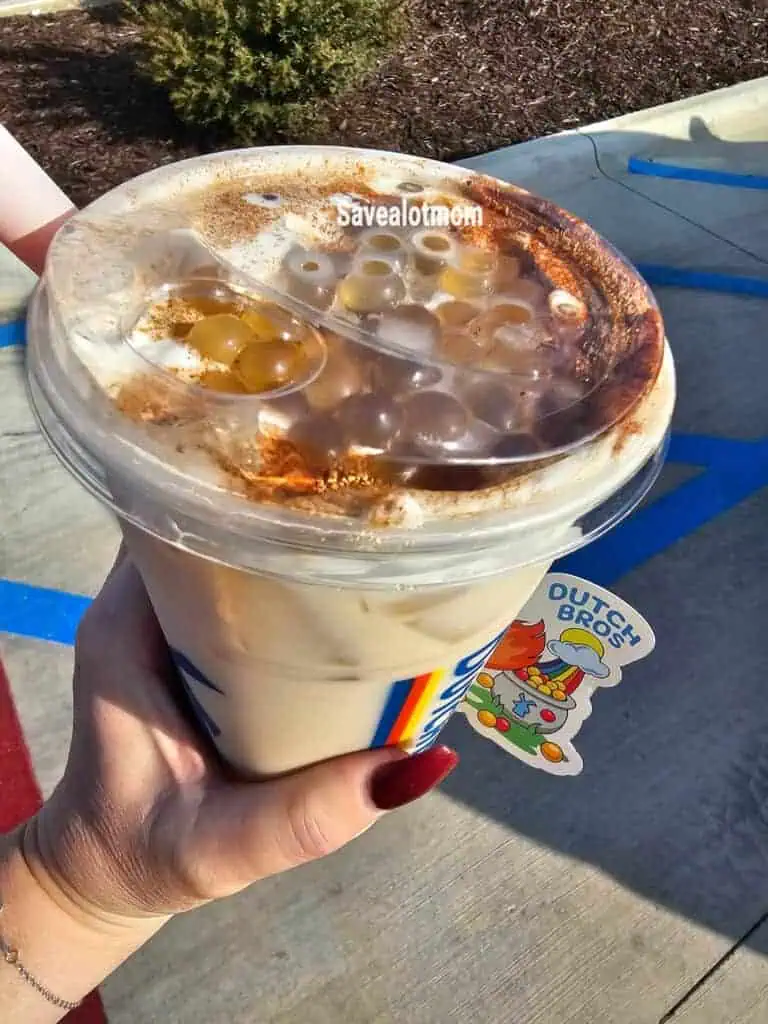 Horchata Chai with vanilla honey Boba