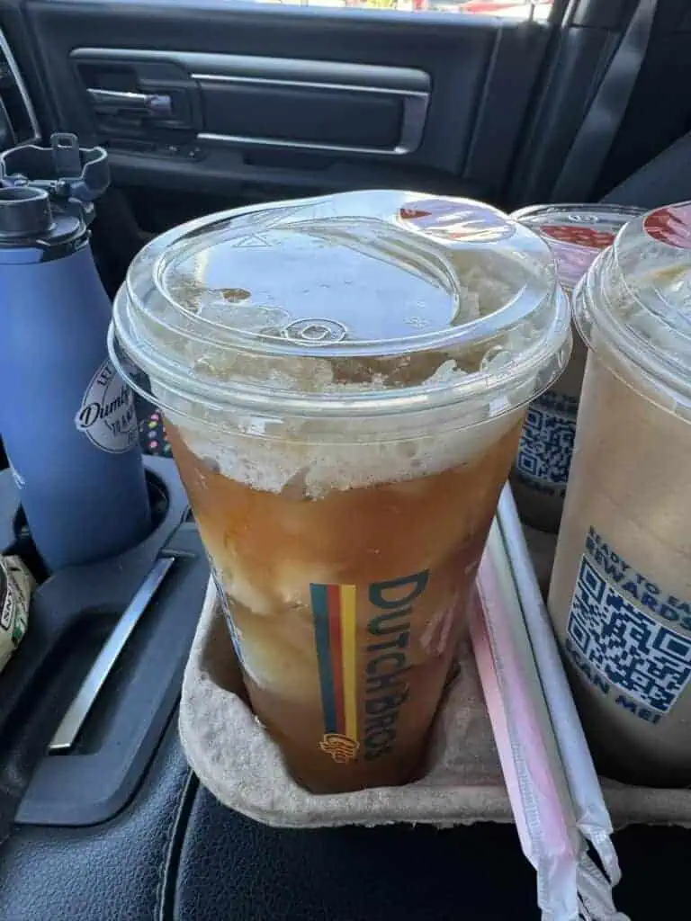 blended black tea.