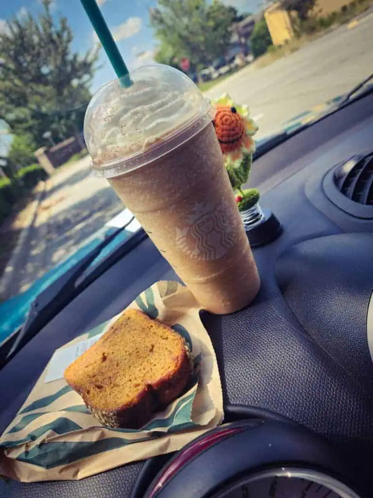 Pumpkin White Mocha Frappuccino
