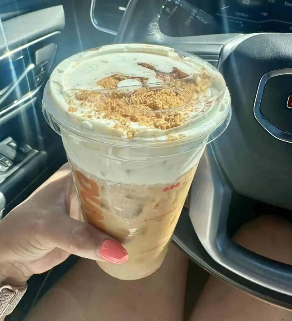 S’mores cold brew w:oatmilk