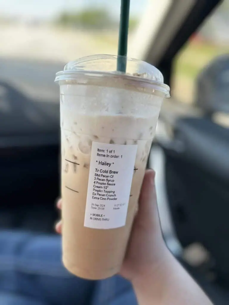 Spiced Pecan Pumpkin Cold Brew
