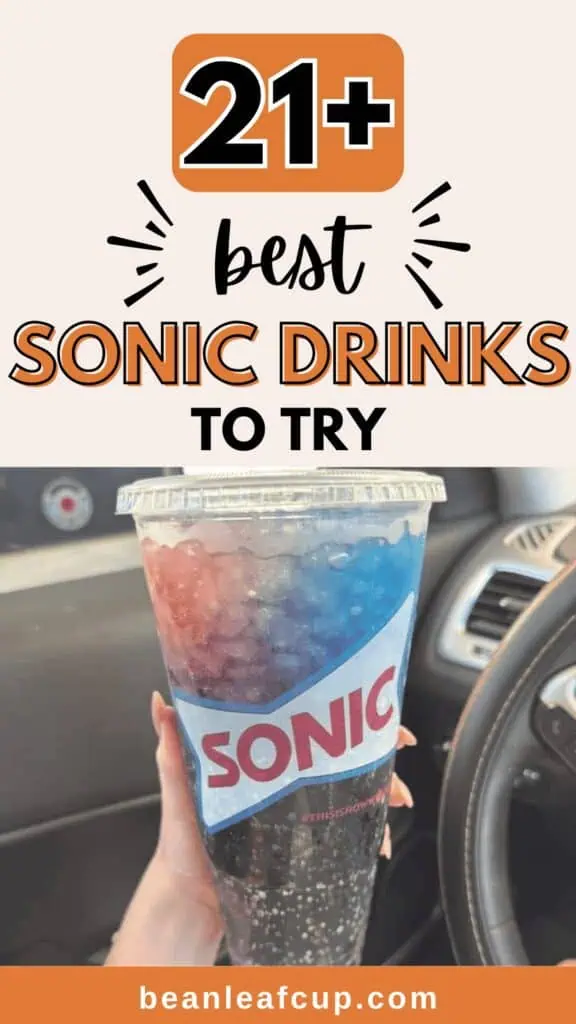 Best Sonic Drinks