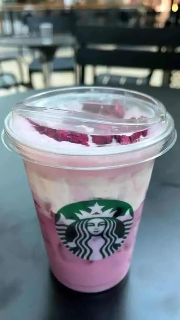 Strawberry Dragon Coconut Refresher