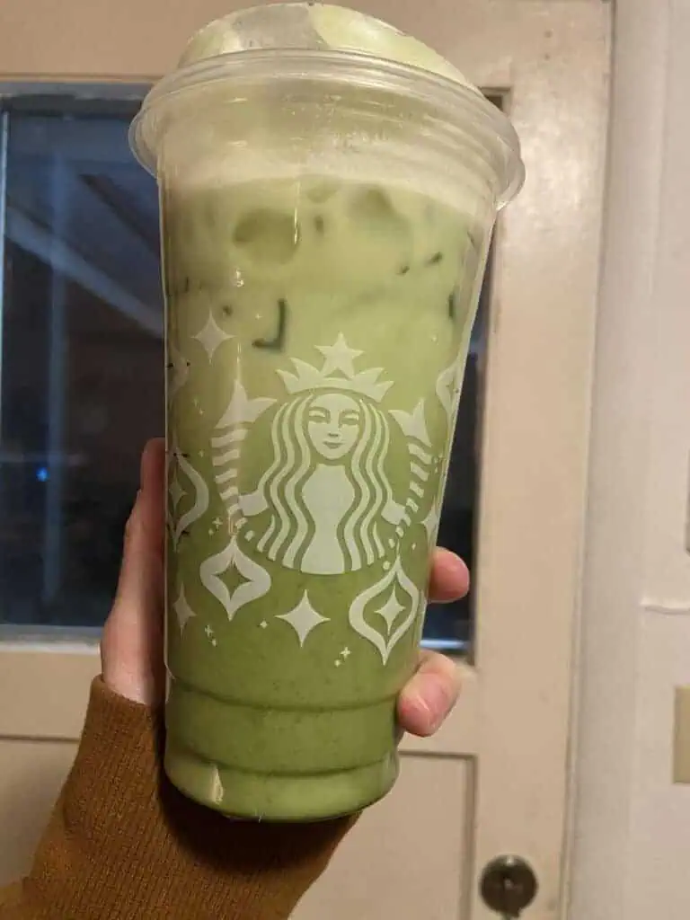 Sugar Cookie Matcha Latte