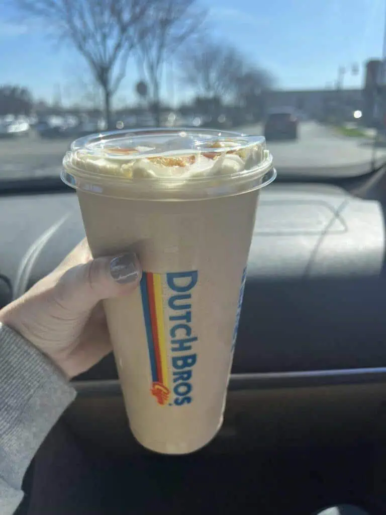 Sweet & Salty Caramel Blended Mocha