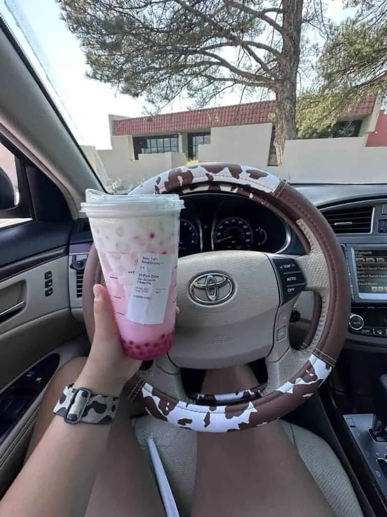 Raspberry Vanilla Pink Drink