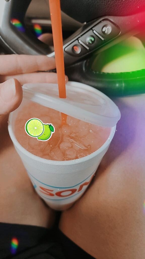 Water + mango 🥭 + peach 🍑 + blackberry