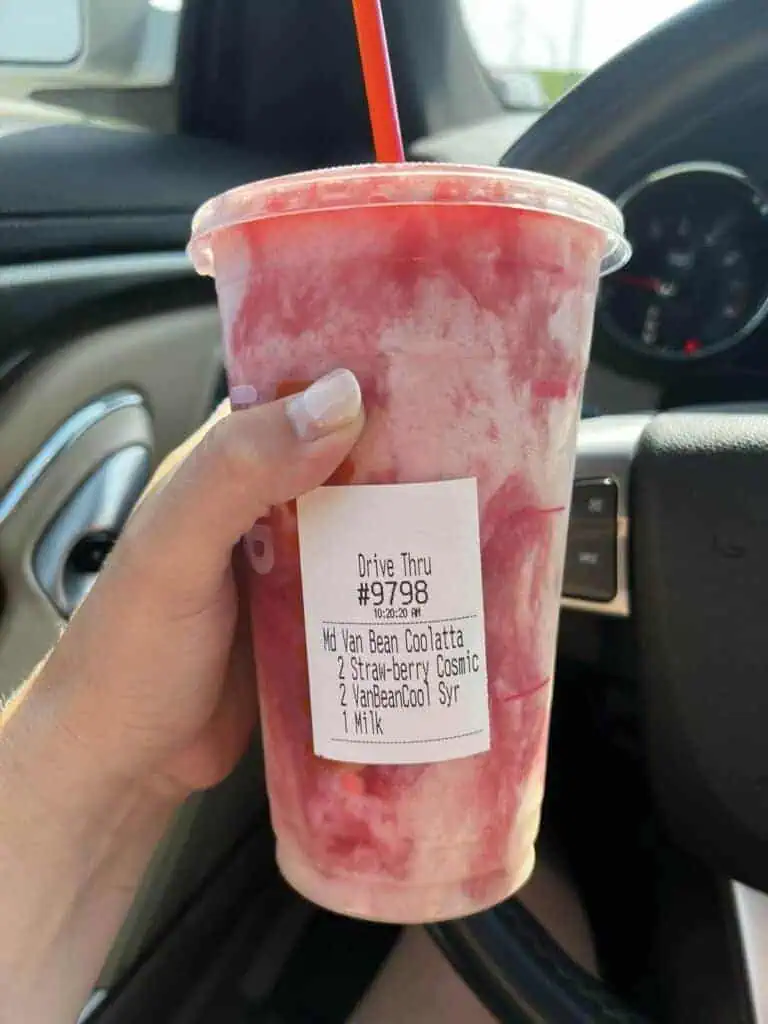 Strawberry Vanilla Coolatta