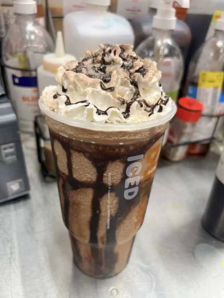 triple mocha frozen coffee