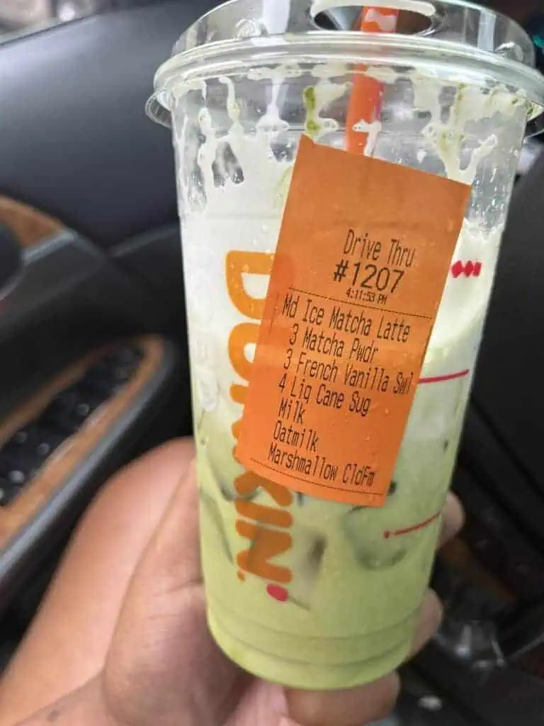 Vanilla Cane Sugar Matcha Latte