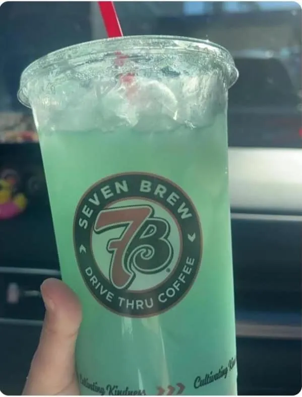 Large Zenergy, blue razz, cupcake, and white chocolate