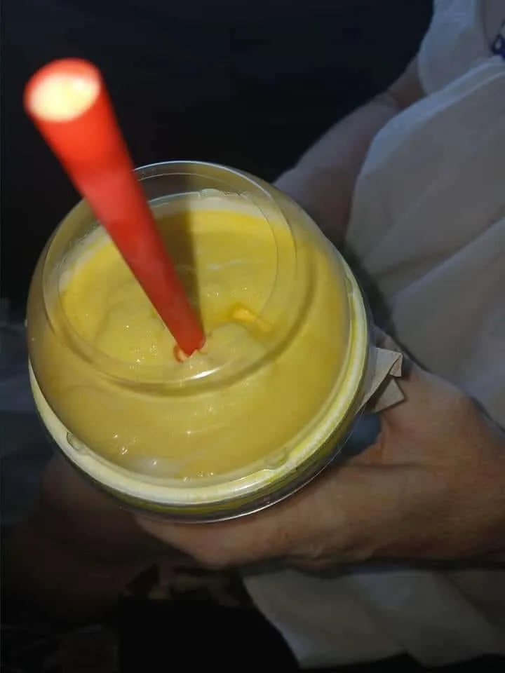 Banana orange cream Slush