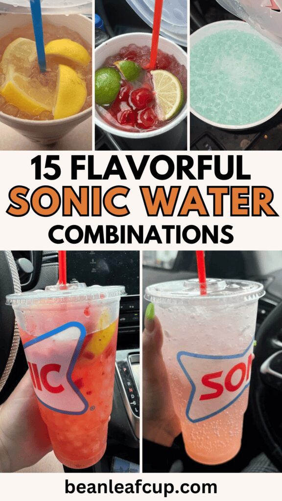 Best Sonic Water Combinations