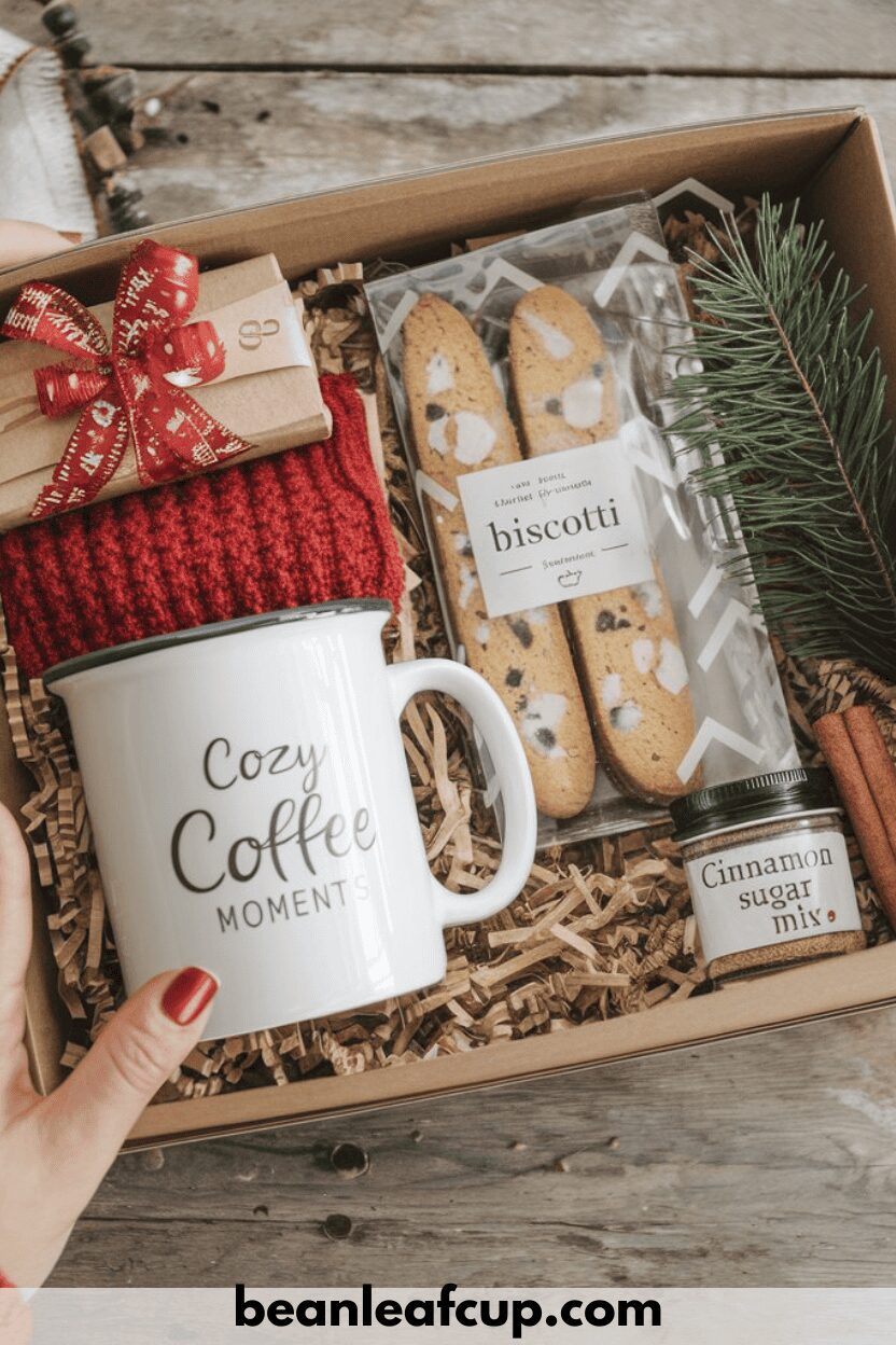 41-charming-christmas-coffee-gift-basket-ideas-for-perfect-holiday