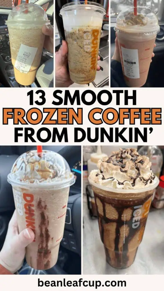 Dunkin Frozen Coffee Orders