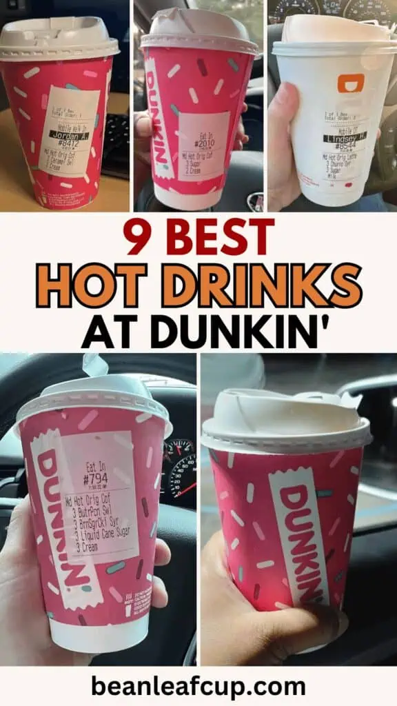 Dunkin' Hot Drinks