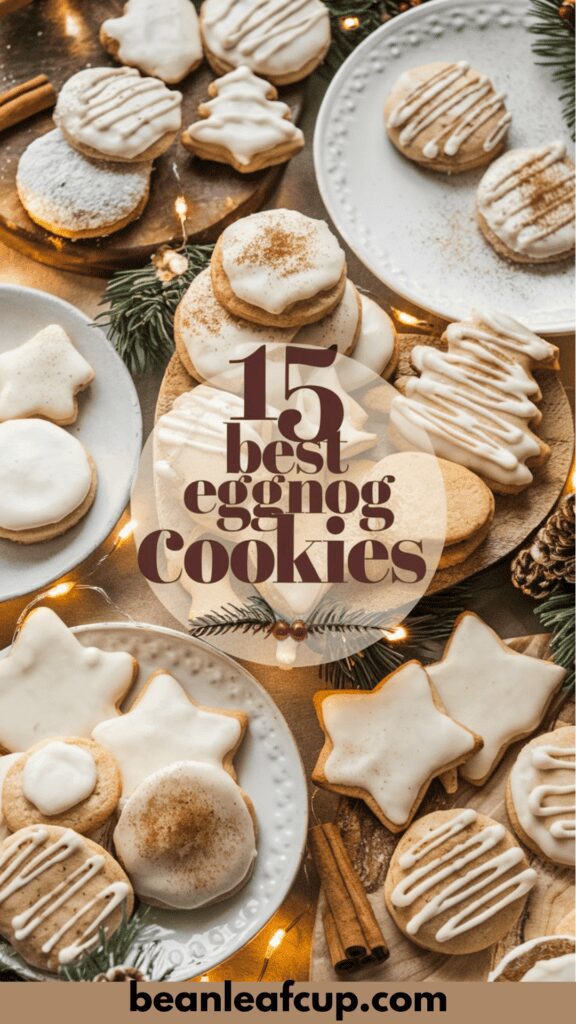 Eggnog Cookies 