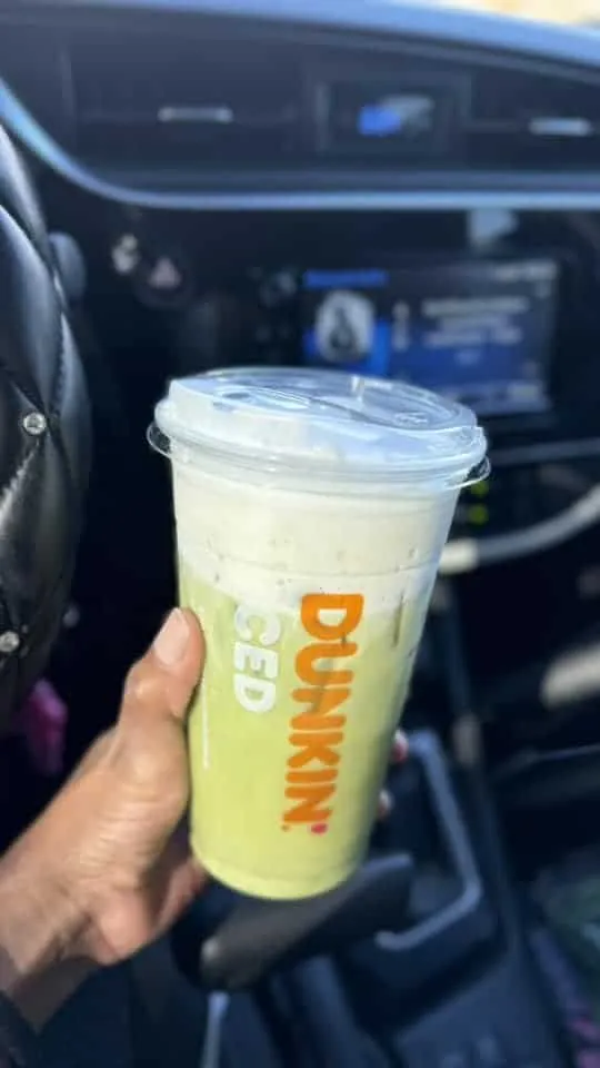 Almond Marshmallow Matcha Latte