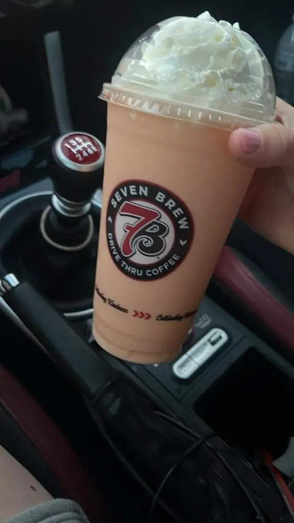 Orange and vanilla in a shake
