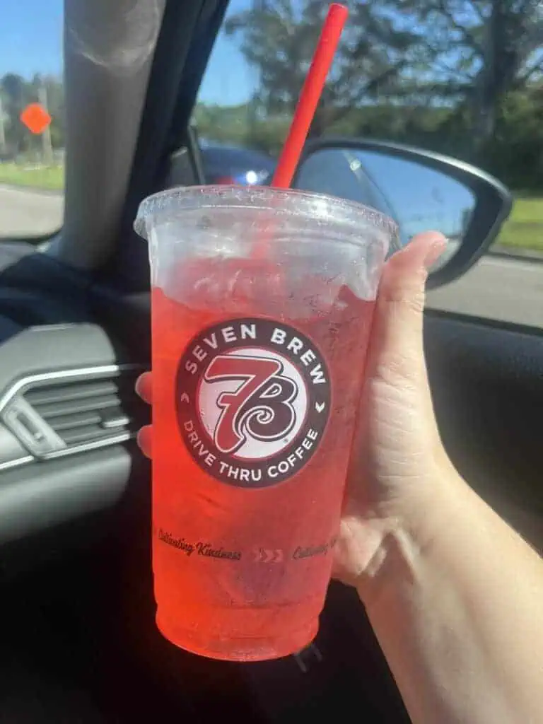 SF 7energy with SF strawberry, SF vanilla, and SF peach extra sweet