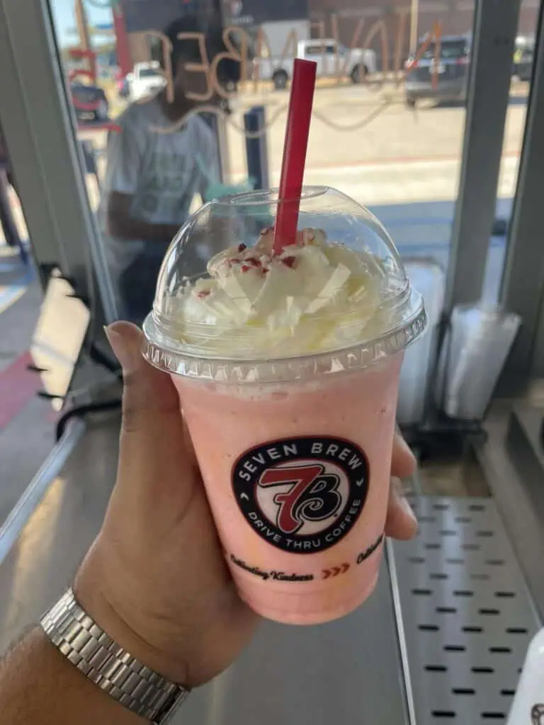 White Chocolate Peppermint Shake