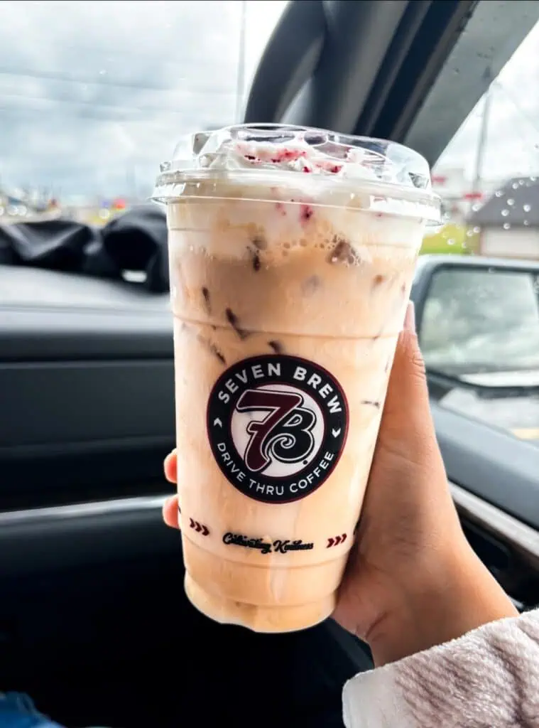 White Chocolate Peppermint Latte