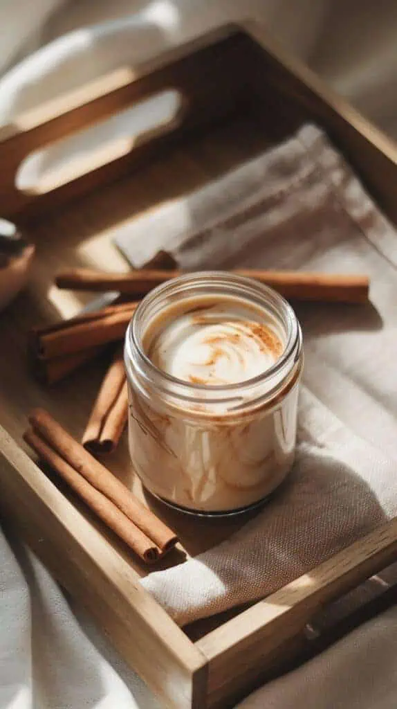 Homemade Cinnamon Vanilla Coffee Creamer