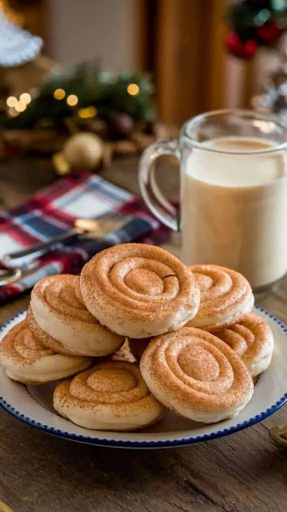  Soft and Chewy Eggnog Snickerdoodles