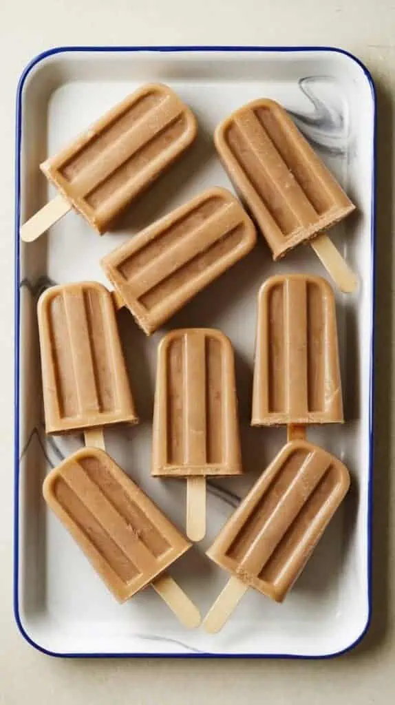 Maple Coffee Popsicles