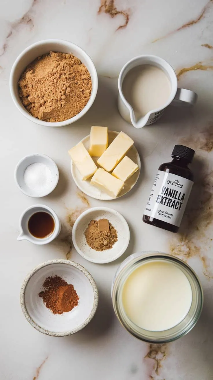 Salted caramel coffee creamer ingredients